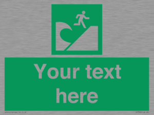 Custom Safe Condition Tsunami evacuation area